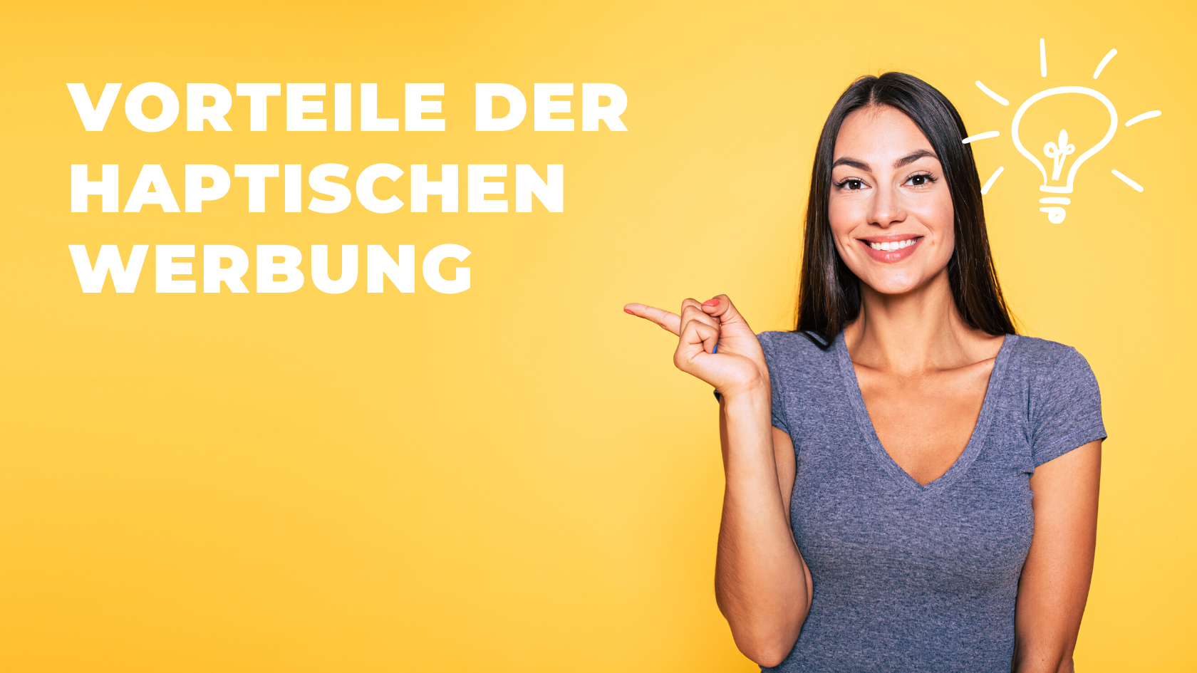 Vorteile der haptischen Werbung